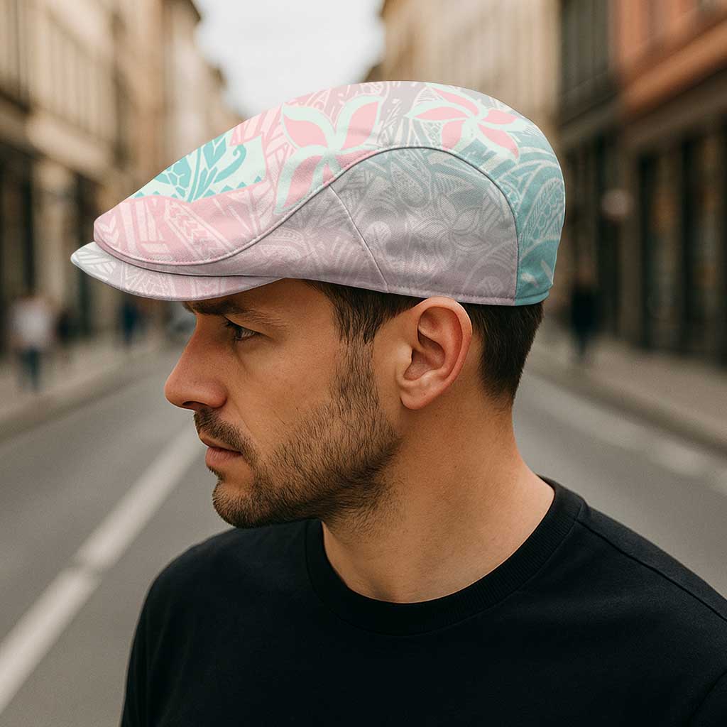 Baby Pink Gradient Polynesia Jeff Hat Hawaiian Tribal Hammerhead Shark Tattoo - Polynesian Pride