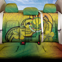 Hawaii Flag Day Back Car Seat Cover Kanaka Maoli With Kakau Polynesian Pattern LT14