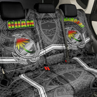 Guam Back Car Seat Covers - Turtle Guam Seal Chamorro