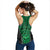 Basketball New Zealand Women Racerback Tank Green Maori Ta Moko Indigenous - Polynesian Pride