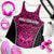 Basketball New Zealand Women Racerback Tank Pink Maori Ta Moko Indigenous - Polynesian Pride