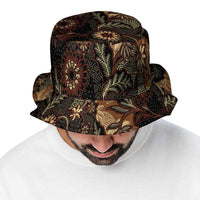 Batik Pedalaman Semen Lereng Style Bucket Hat Indonesian Traditional Pattern