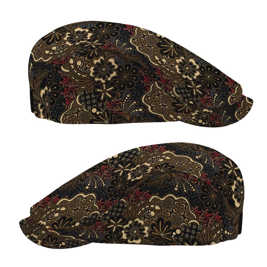 Batik Sekar Jagad Jeff Hat Indonesian Traditional Pattern