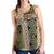 Beige Aotearoa Kowhaiwhai Pattern Women Racerback Tank NZ Maori Quilt Style - Polynesian Pride