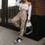 Beige Gradient Polynesia Jogger Pants Hawaiian Tribal Hammerhead Shark Tattoo - Polynesian Pride