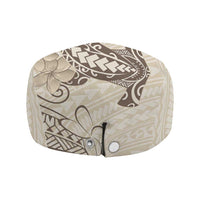 Beige Hawaii Jeff Hat Hammerhead Shark Tattoo Curve Polynesian - Polynesian Pride