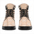 Beige Palaka Quilt Hawaii All Season Boots Traditional Hawaii-plaid Pattern - Polynesian Pride