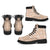 Beige Palaka Quilt Hawaii All Season Boots Traditional Hawaii-plaid Pattern - Polynesian Pride