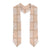 Beige Palaka Quilt Hawaii Graduation Stole Traditional Hawaii-plaid Pattern - Polynesian Pride
