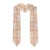 Beige Palaka Quilt Hawaii Graduation Stole Traditional Hawaii-plaid Pattern - Polynesian Pride