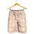 Beige Palaka Quilt Hawaii Shorts for Men Traditional Hawaii-plaid Pattern - Polynesian Pride