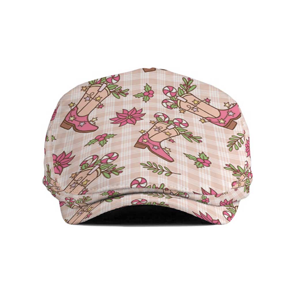 Beige Paniolo Palaka Hawaiian Cowgirl Christmas Jeff Hat - Polynesian Pride