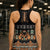 Black Batik Papua-inspired Pattern Hollow Tank Top - Polynesian Pride