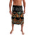 Black Batik Papua-inspired Pattern Lavalava - Polynesian Pride