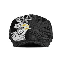 Black Samoa Tattoo Jeff Hat Plumeria Samoan Ocean Tatau Pattern - Polynesian Pride