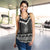 Black Taniko Aotearoa Women Racerback Tank Niho Taniwha Mix Poutama LT14