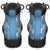 Blue Aloha Hawaii All Season Boots Monstera Hibiscus Plumeria Seamless Vibes - Polynesian Pride