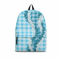 Blue Hawaii Palaka Backpack Hawaiian Honohono Lei LT05 Blue - Polynesian Pride