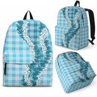 Blue Hawaii Palaka Backpack Hawaiian Honohono Lei LT05 - Polynesian Pride