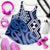 Blue New Zealand Women Racerback Tank Aotearoa Kowhaiwhai Mix Taniko Art LT14
