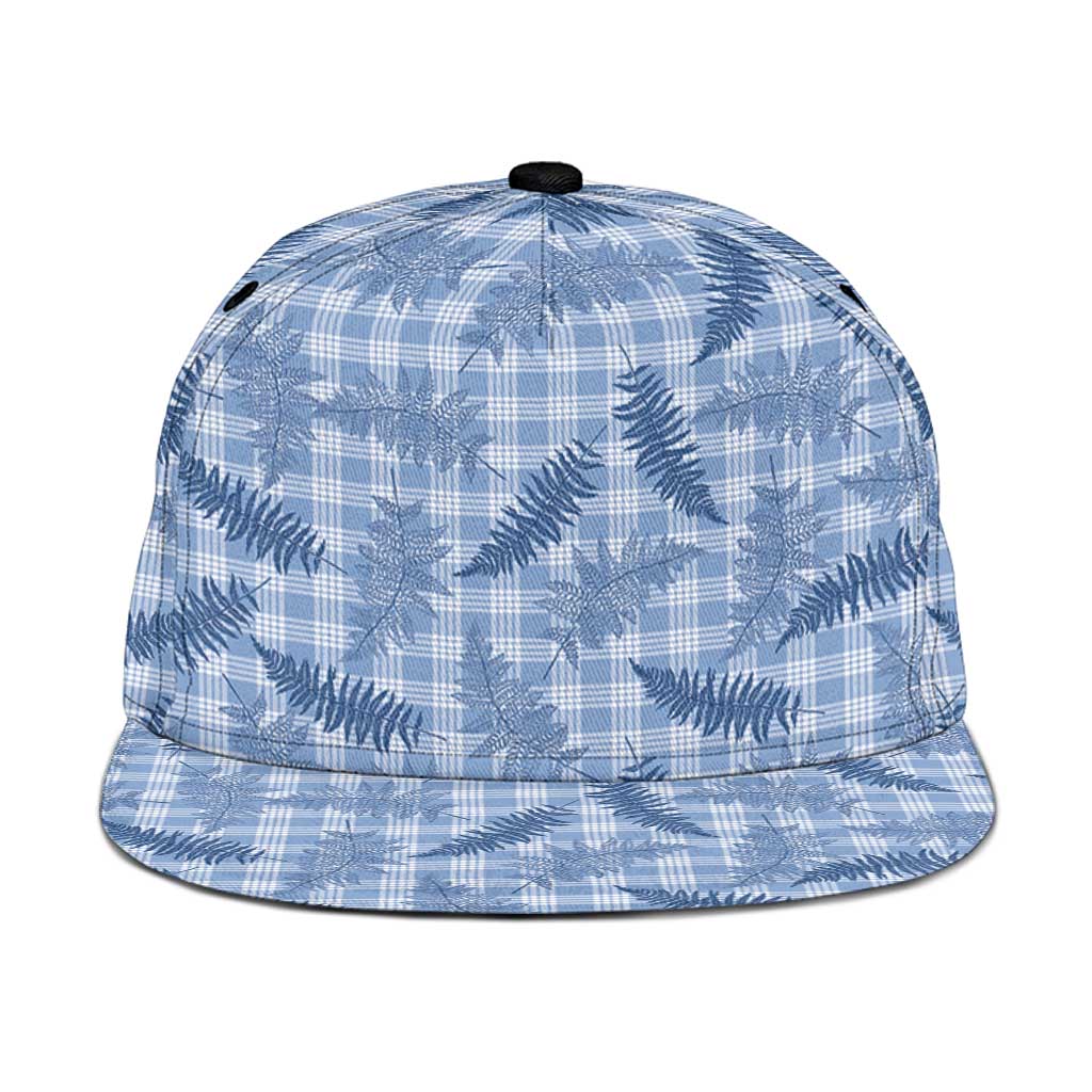 Blue Palaka Hawaii Palapalai Snapback Cap Hawaiian Fern