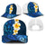 Blue Polynesia Mesh Trucker Cap Plumeria Tropical Leaves With Galaxy Polynesian Art - Polynesian Pride