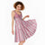 Breast Cancer Awareness Maori Midi Dress Kia Kaha Kia Maia Kia Manawanui - Polynesian Pride