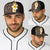 Brown Polynesia Baseball Net Cap Plumeria Tropical Leaves With Galaxy Polynesian Art - Polynesian Pride
