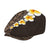 Brown Polynesia Jeff Hat Plumeria Tropical Leaves Galaxy Polynesian Art - Polynesian Pride