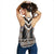 Brown Taniko Aotearoa Women Racerback Tank Niho Taniwha Mix Poutama LT14