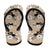 Bula Fiji Iri Buli Flip Flops Woven Fan With Fijian Tapa - Polynesian Pride