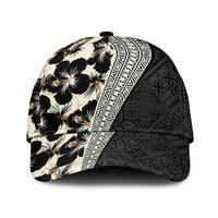 Bula Hibiscus Festival Classic Cap Tapa Pattern Half Style LT03