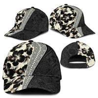 Bula Hibiscus Festival Classic Cap Tapa Pattern Half Style LT03