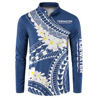 CUSTOMER REQUEST - TIDEWATER - 021026 Button Sweatshirt Navy Blue LT7
