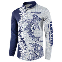 CUSTOMER REQUEST - TIDEWATER - 021026 Button Sweatshirt Hammerhead Shark LT7