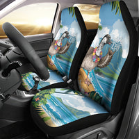 Aloha Hawaii Shaka Nene Goose Car Seat Cover Surfing Take It Easy LT14