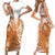 CUSTOMER REQUEST- Polynesian - 26/02/2025 - Short Sleeve Bodycon Dress - LT03