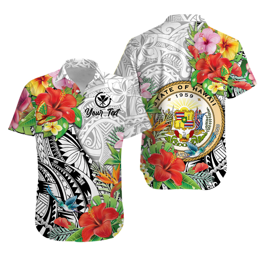 Custom Hawaii Polynesian Matching Hawaiian Outfits For Couples White LT2 - Polynesian Pride