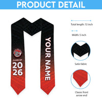 Custom American Samoa Graduation Stole Fagaitua High School Polynesian Pattern