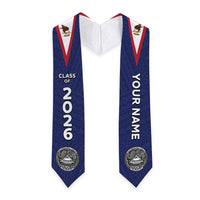 Custom American Samoa Graduation Stole Polynesian Pattern