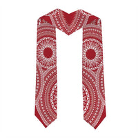 Custom Beulah College Tonga Graduation Stole Class Of Year Tongan Ngatu Pattern