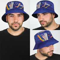 Custom Cricket Samoa East Asia-Pacific Bucket Hat Samoa Storming the Limits - Polynesian Pride