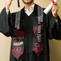 Custom Hawaii Lahainaluna High School Graduation Stole Class Of Year Polynesian Kakau Pattern
