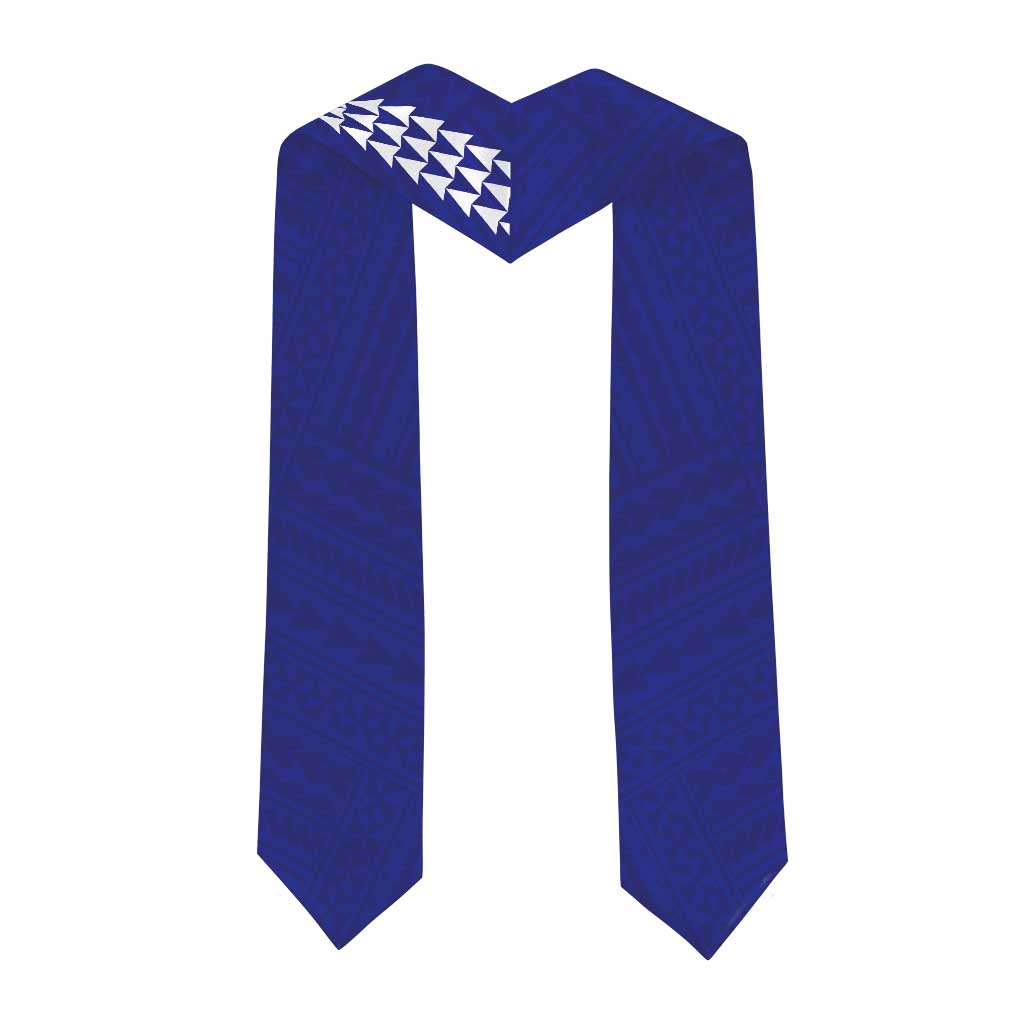 Custom Hawaii Moanalua High School Graduation Stole Kakau Pattern