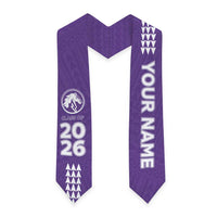 Custom Hawaii Pearl City High School Graduation Stole Kakau Pattern