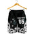 Custom New Zealand Fern Rugby Shorts for Men Maori Pattern