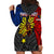 Philippines Half Sleeve Tattoo Hoodie Dress Pinoy Filipinos Sun DT02 - Polynesian Pride