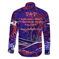 Father's Day American Samoa Family Matching Short Sleeve Bodycon Dress and Hawaiian Shirt Special Dad Polynesia Paradise