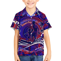 Father's Day American Samoa Family Matching Summer Maxi Dress and Hawaiian Shirt Special Dad Polynesia Paradise