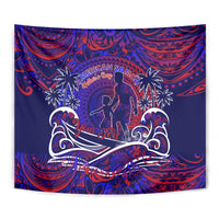 Father's Day American Samoa Tapestry Special Dad Polynesia Paradise DT02 - Polynesian Pride